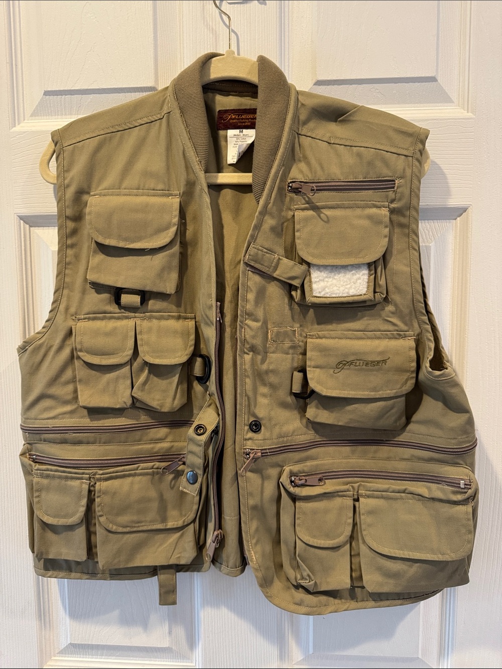 Multi-Pocket Utility Vest - Khaki